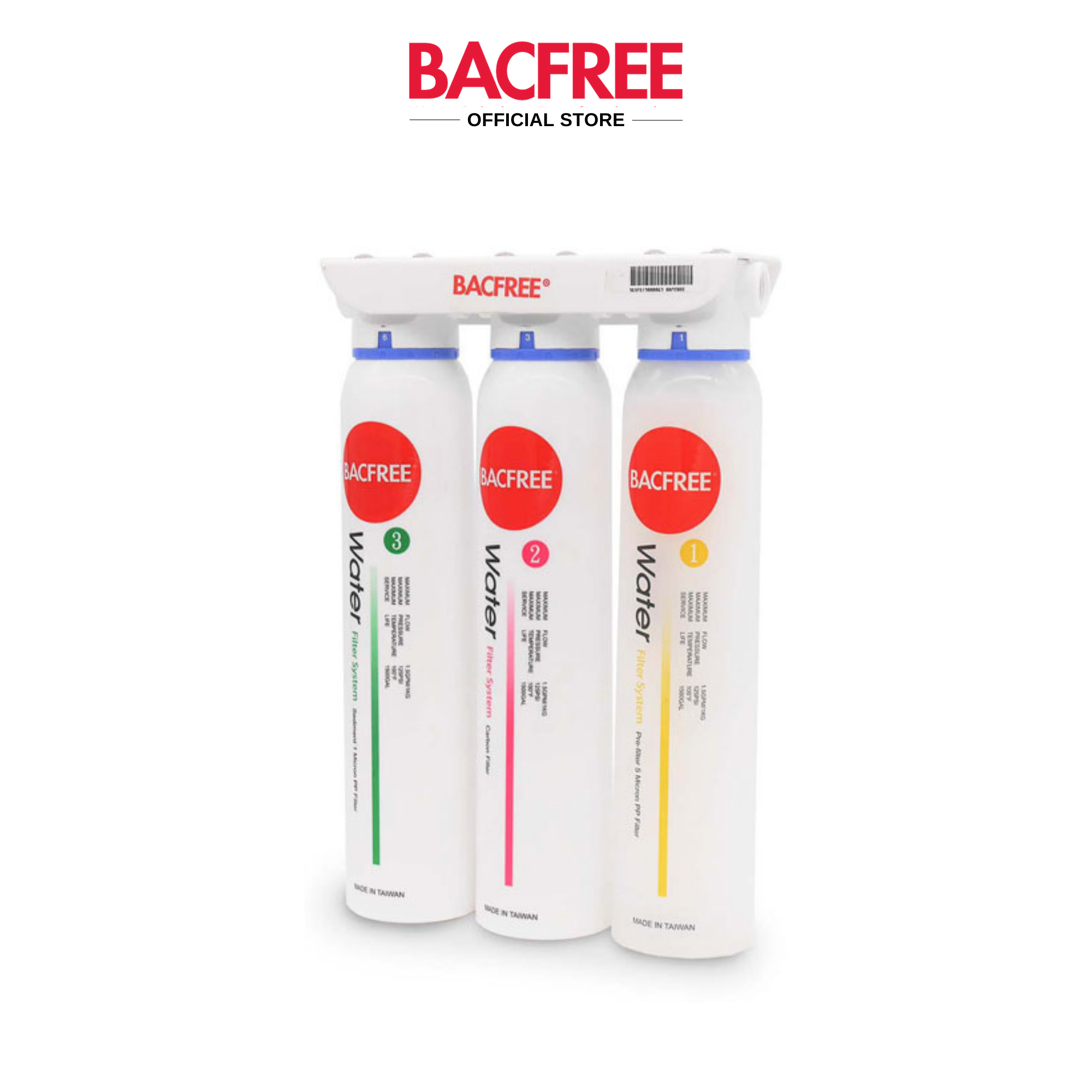 BACFREE BA3 Healthspring UltraFiltration Alkaline Ionizer Water Filter/Purifier System with pH 5