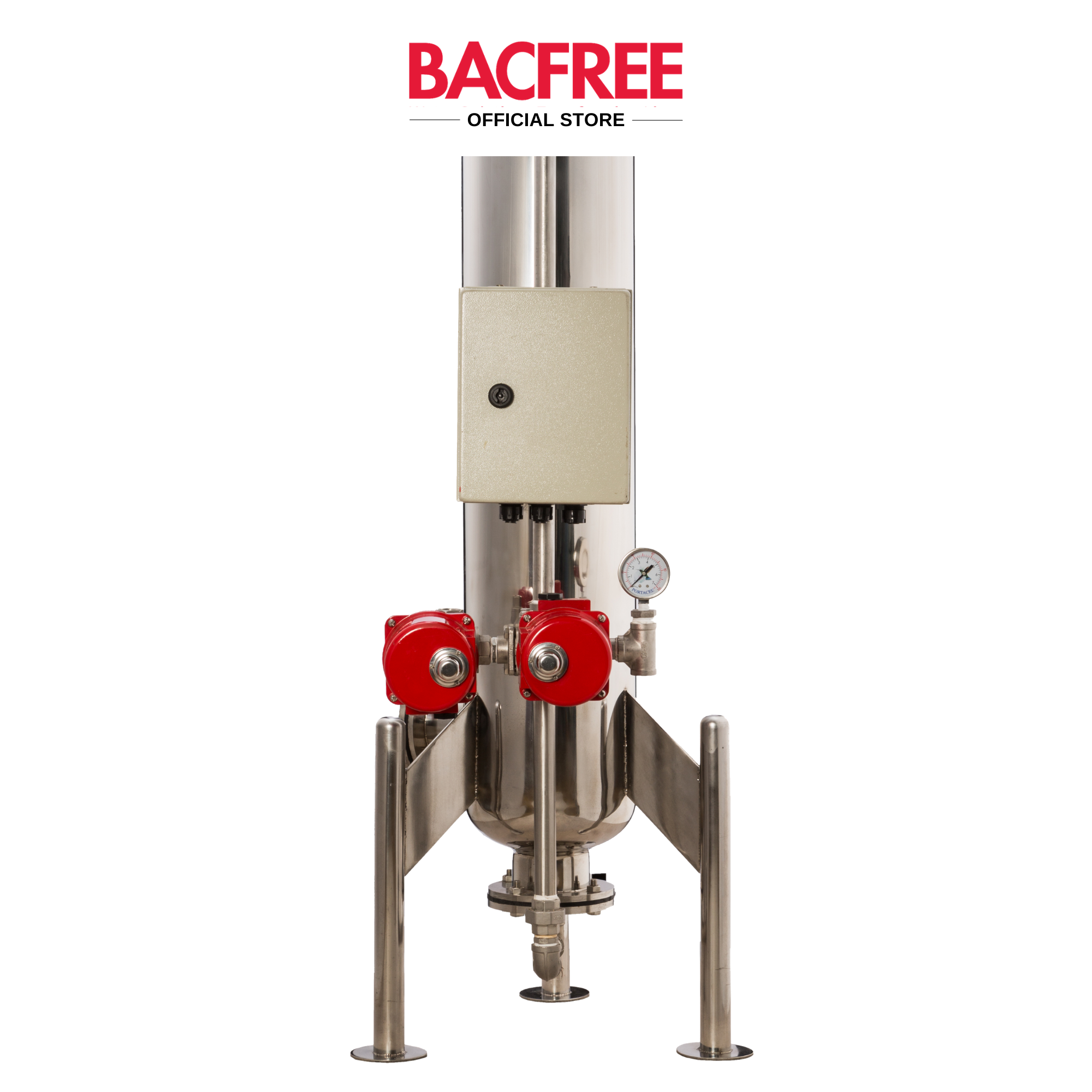 BACFREE ER28SAuto Backwash Stainless Steel 304 Polished Finishing